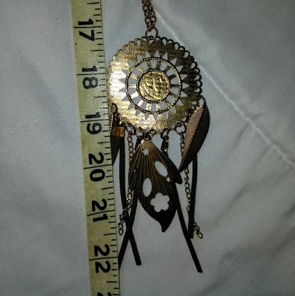 Bronze Dreamcatcher Necklace - Picture 3 of 3